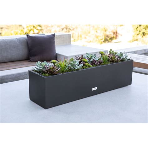 veradek metallic series window galvanized steel planter box|Veradek Corten Steel Series Window Box Planter & Reviews.